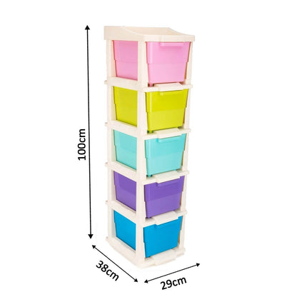 5 Layer Multi-Purpose Modular Drawer Storage System - Gadgetspiremart