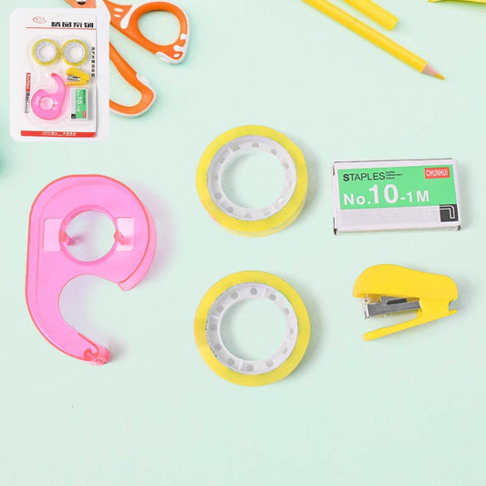 5 In 1 Stationery Tools for School, Office, Home, Carton Box & Gift Sealing - Gadgetspiremart