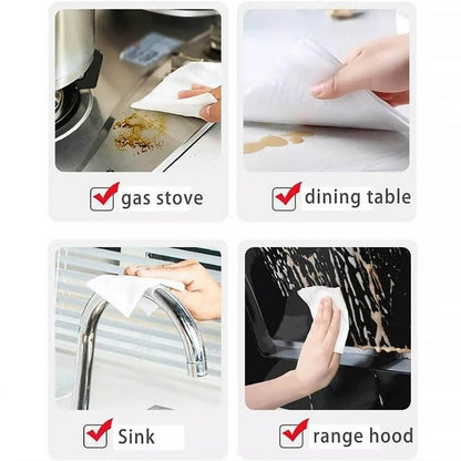 Kitchen Cleaning Wipes (Pack of 80 Pcs) - Gadgetspiremart