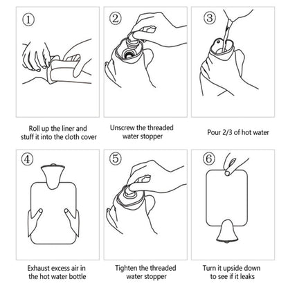 Mix-Design Printed Small Hot Water Bag – Leak-Proof Hot/Cold Therapy for Pain Relief (1 Pc)