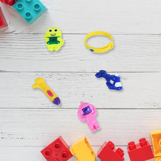 5Pc Toy Combo Kids Best Gift Set Combo Attractive & Unique Toy Combo 5Pc Colorful Toy Combo With Potli Bag - Gadgetspiremart