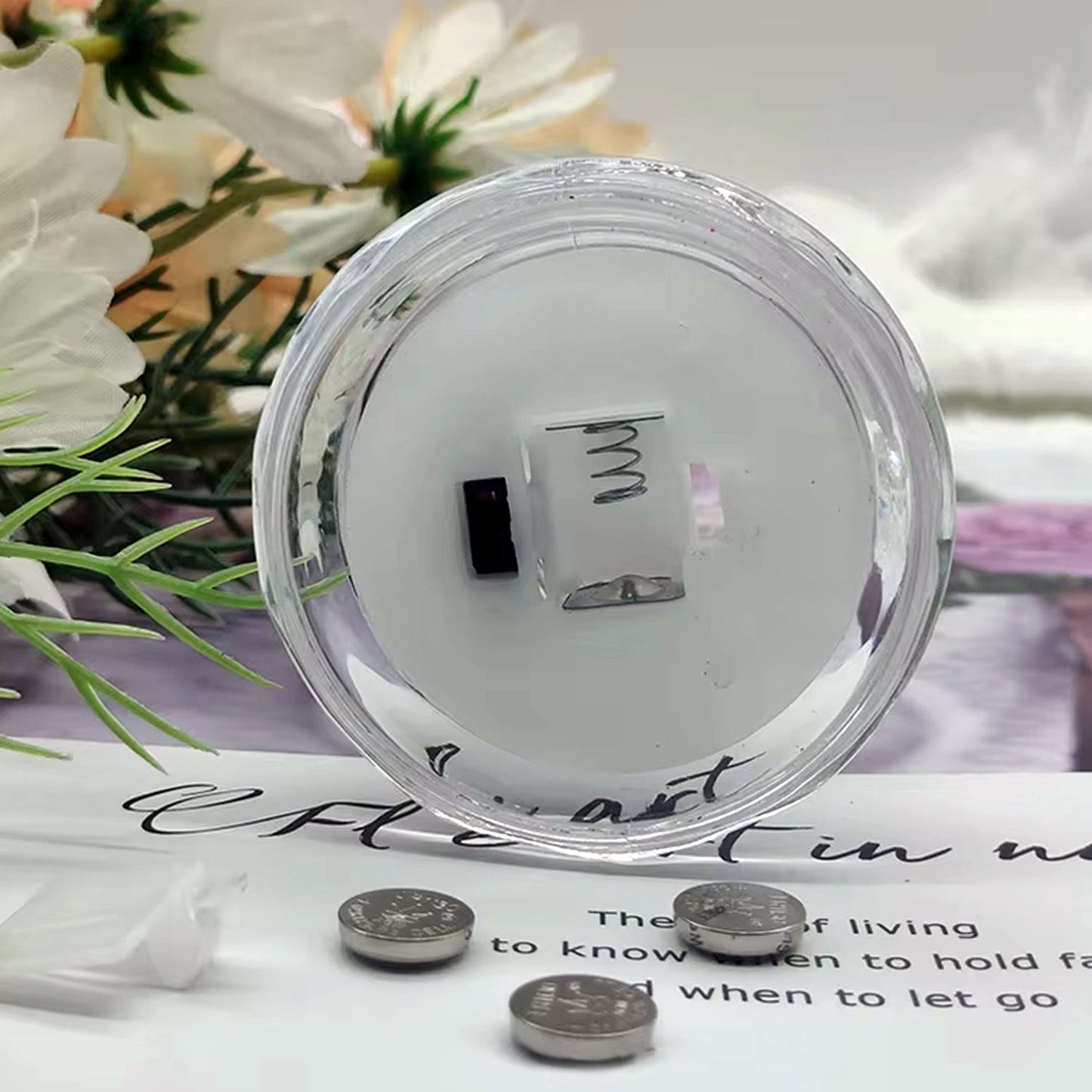 Decorative LED Crystal Candle Light