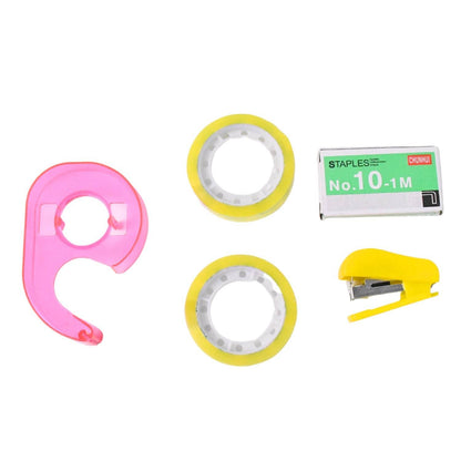 5 In 1 Stationery Tools for School, Office, Home, Carton Box & Gift Sealing - Gadgetspiremart