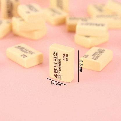 4B Erasers 30 Pack Erasers Yellow Erasers for Kids - Gadgetspiremart