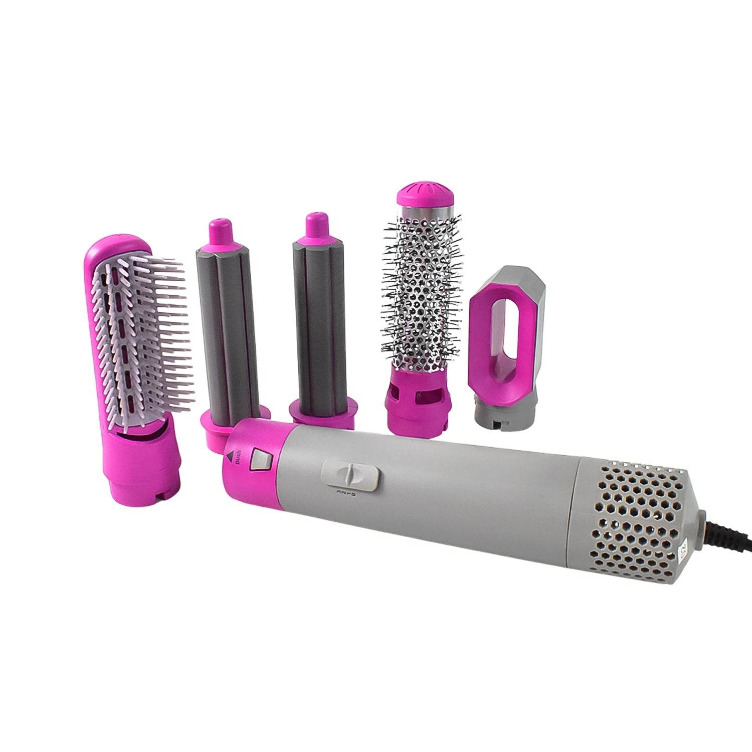 5 In 1 Hair Dryer Brush, Multifunctional Hot Air Styler Hair Tools - Gadgetspiremart