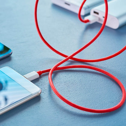 Unique Type C Dash Charging USB Cable for Fast Charging & Data Transfer (Red, 1 Meter) - Gadgetspiremart