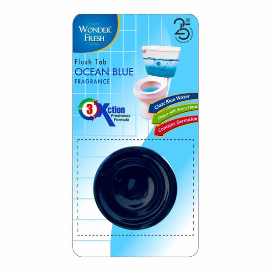 Toilet Cleaner Flush Tab (Ocean Blue) - 50 Gram - Gadgetspiremart