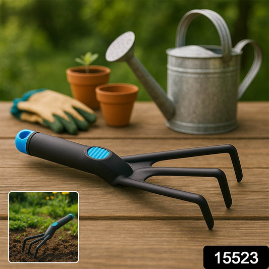 Plastic Premium Garden Hand Cultivator Tool (1 Pc) - Gadgetspiremart