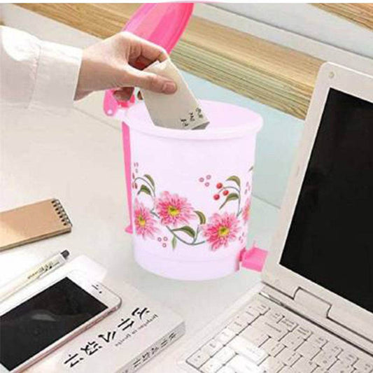 Plastic Pedal Dustbin / Desk Dustbin - Gadgetspiremart