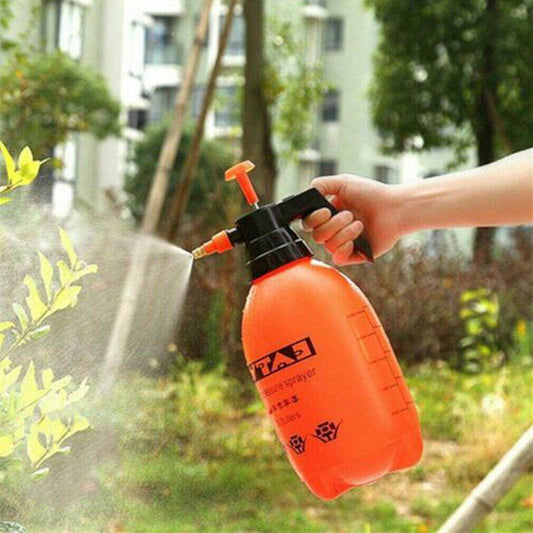 Water Sprayer Hand-held Pump Pressure Garden Sprayer - 2 L (Mix Color) - Gadgetspiremart