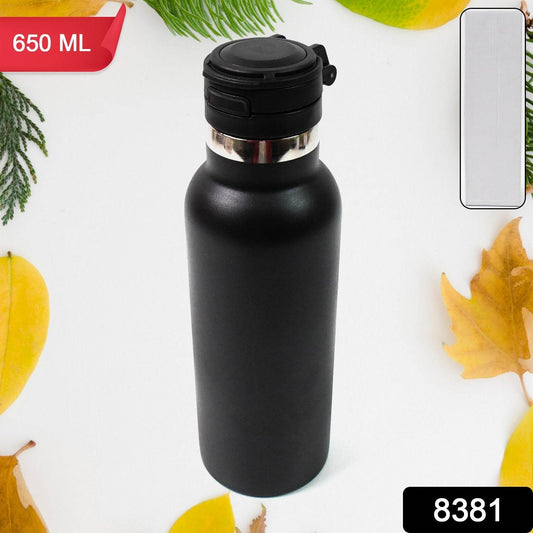 Water Bottle for Kids – Insulated Stainless Steel Bottle (650 ML / 1 Pc) - Gadgetspiremart