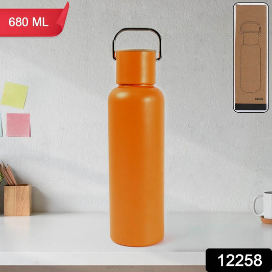 Water Bottle High Quality Premium Water Bottle Stainless Steel 680ml - Gadgetspiremart