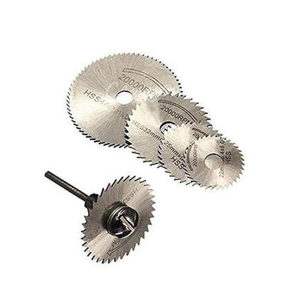 6pcs Metal HSS Circular Saw Blade Set Cutting Discs for Rotary Tool - Gadgetspiremart