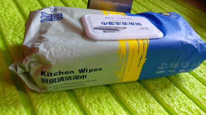 Kitchen Cleaning Wipes (Pack of 80 Pcs) - Gadgetspiremart