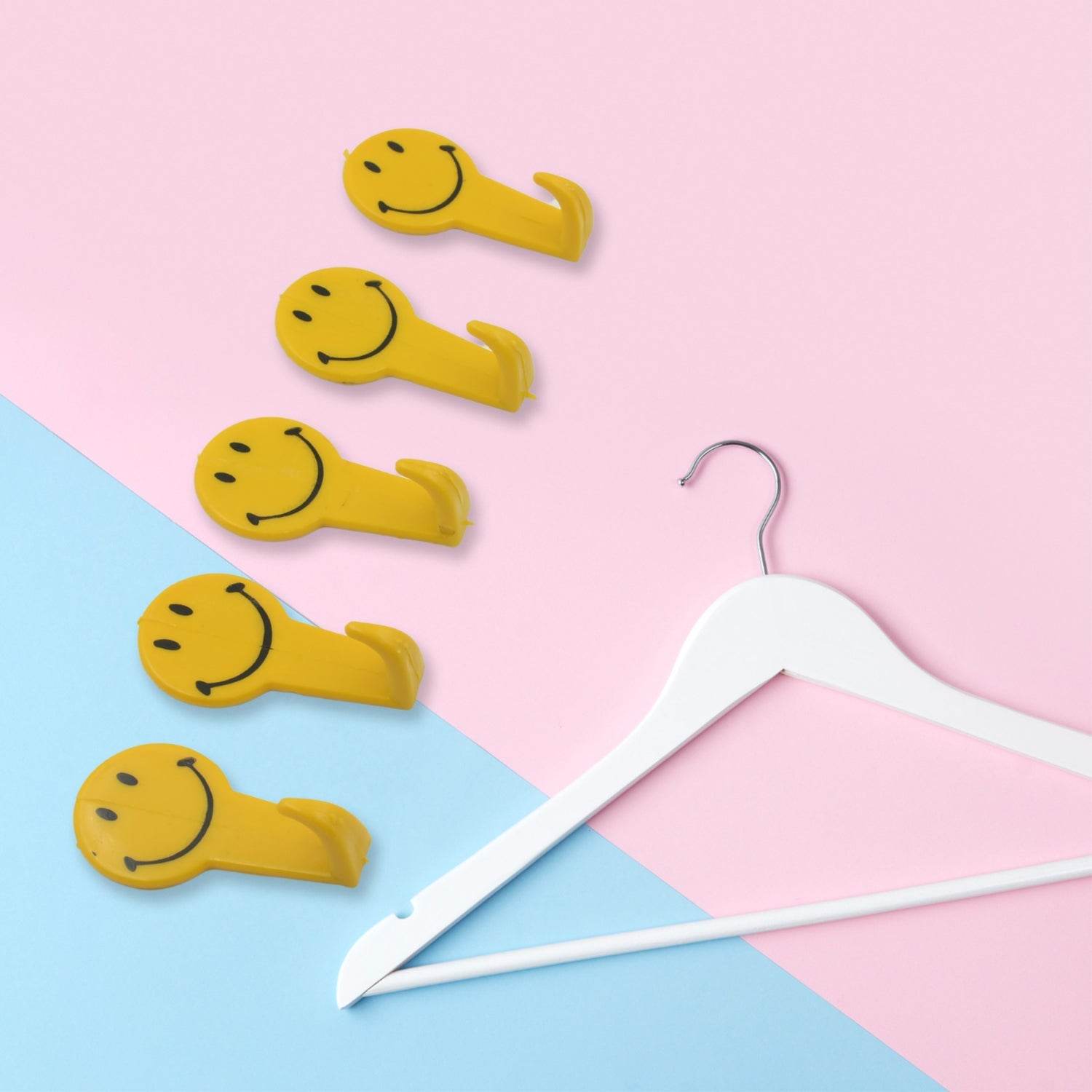 5 PC Adhesive Hook for Holding Stuff, Key and Other Items - Gadgetspiremart