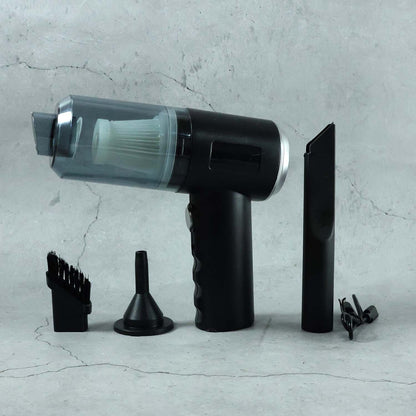 3 in 1 Mini Car Vacuum – Wireless, Rechargeable, Blower & Dust Cleaner for Car & Home