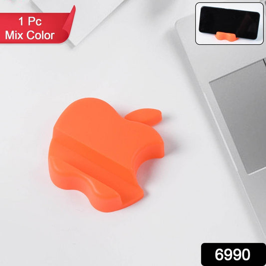 Apple-Shaped Plastic Mobile Phone Holder (1 pc & mix color) - Gadgetspiremart