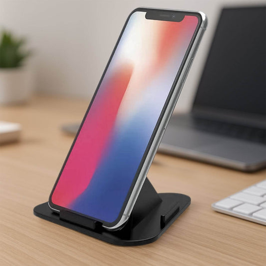 Universal Portable Three-Sided Pyramid Shape Mobile Holder Stand - Gadgetspiremart