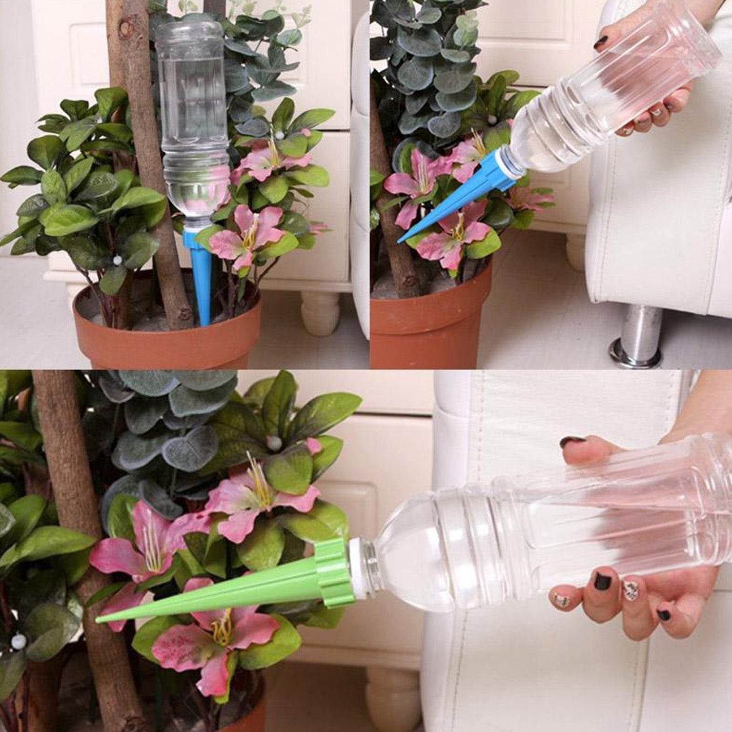 Plant Watering Spikes Sprinkler - Gadgetspiremart