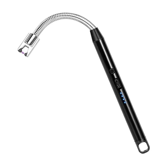 Long Flexible USB Rechargeable Electric Arc Lighter – Windproof, Flameless Plasma - Gadgetspiremart