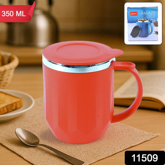 Apex Stainless Steel Insulated Mug 350ML (1 Pc) - Gadgetspiremart