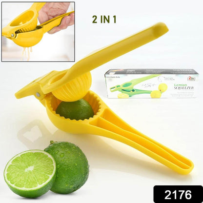 Kitchen 2 in 1 Unbreakable Lemon Squeezer and Bottle Opener (1 Pc) - Gadgetspiremart