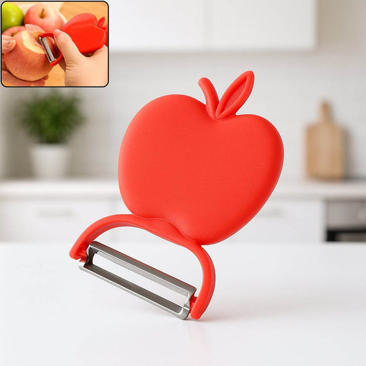Apple Shaped Folding Peeler Vegetable Peeler for Kitchen, Home Fruit Peelers, Great for Peeling Potato, All Types of Vegetable - Gadgetspiremart