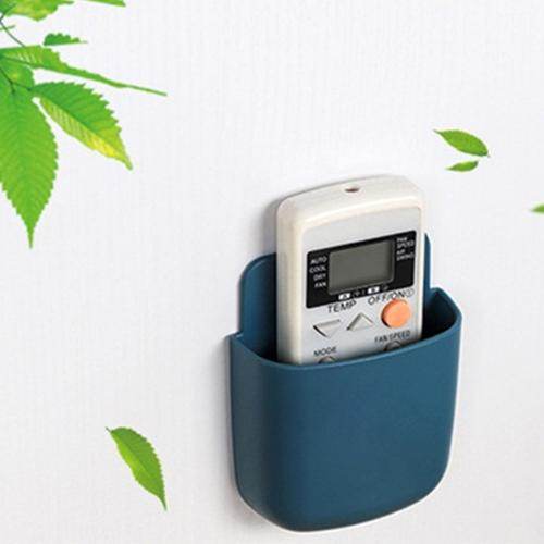 Wall Mounted Storage Case with Mobile Phone Charging Port Plug Holder - Pack of 4 Pcs - Gadgetspiremart