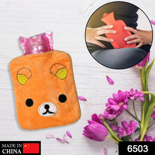 Warm Hug from a Panda: Orange Panda Hot Water Bag for Pain Relief - Gadgetspiremart