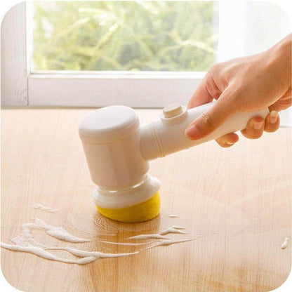 5in1 Home Kitchen Electric Cleaning Brush, Electric Spin Scrubber - Gadgetspiremart