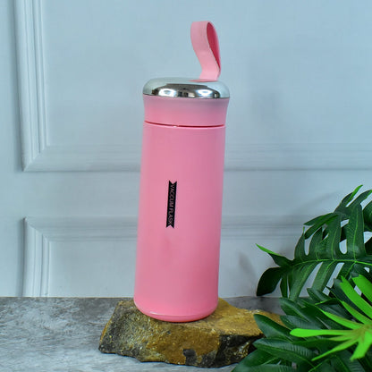 Water Bottle 400 ML Leak Proof Glass Bottle for Daily Water Intake  1 Pc