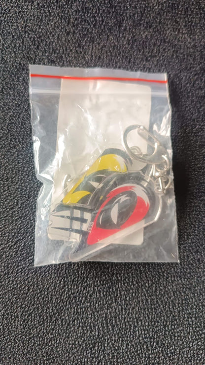 2-in-1 Best Friends Matching Acrylic Breakable Keychain - Gadgetspiremart