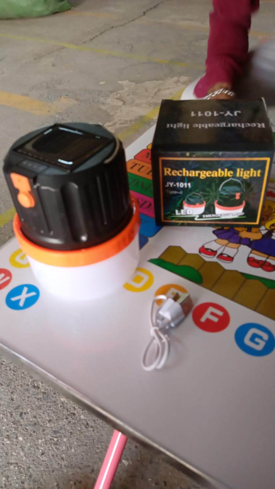 LED Camping Light, Camping String Light with Hanging Hook (1 Pc) - Gadgetspiremart