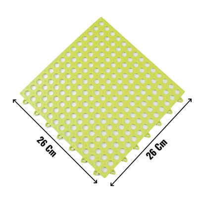 New Anti Slip Bath Mat for Bathing & Toilet - Non-Slip Safety Surface to Prevent Falls (Pack of 6)