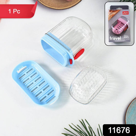 Apex Unbreakable Travel Soap Case with Secure Lock ,Sabudani(1 Pc) - Gadgetspiremart