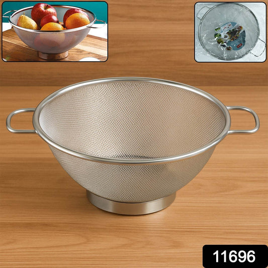 Apex Stainless Steel Mesh Colander - Gadgetspiremart