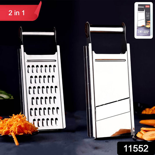 Apex Stainless Steel Slicer (2-in-1 ) - Gadgetspiremart